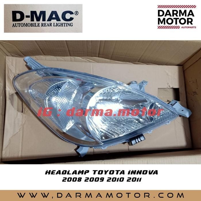 Banyak Dicari Lampu Depan Toyota Innova 2008 2009 2010 2011 D-Mac Headlamp
