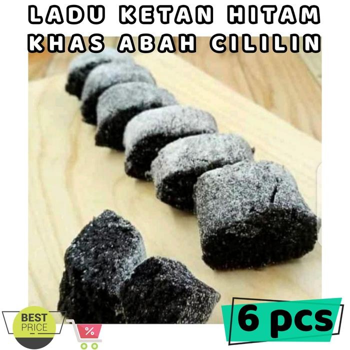 

ORIGINAL LADU KETAN HITAM KHAS ABAH CILILIN/MAKANAN MANIS/OLEH-OLEH BANDUNG READY STOCK