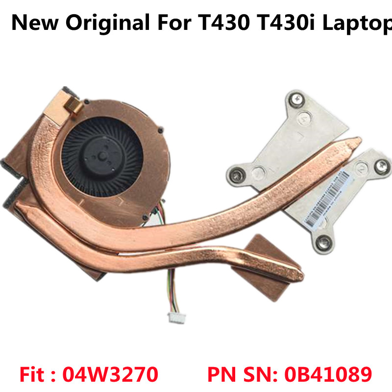 New Original CPU Cooling Fan Heatsink Radiator Cooler For Lenovo ThinkPad T430 T430i Laptop 04W3270 