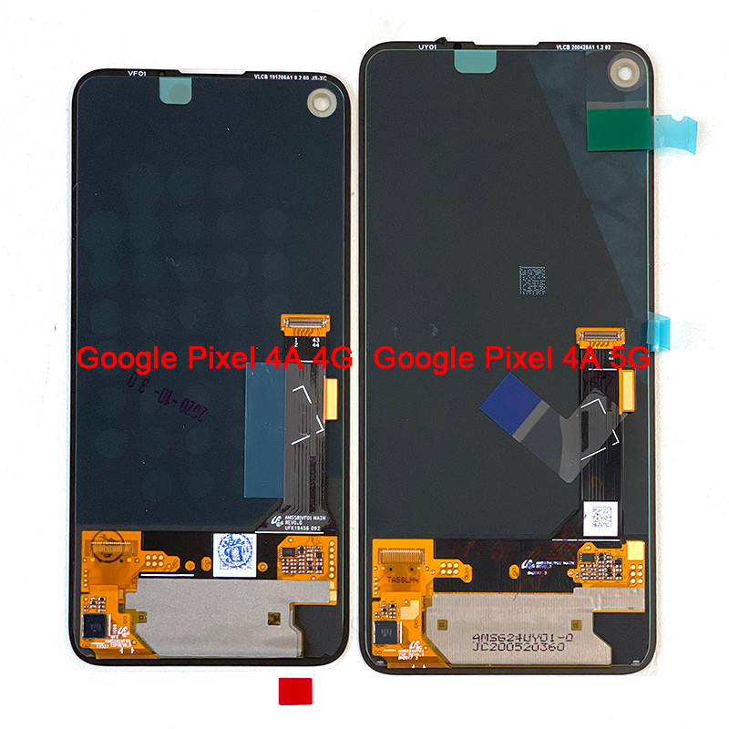 Original Amoled M&Sen 5.81" For Google Pixel 4A LCD Screen Display+Touch Panel Digitizer Screen For 