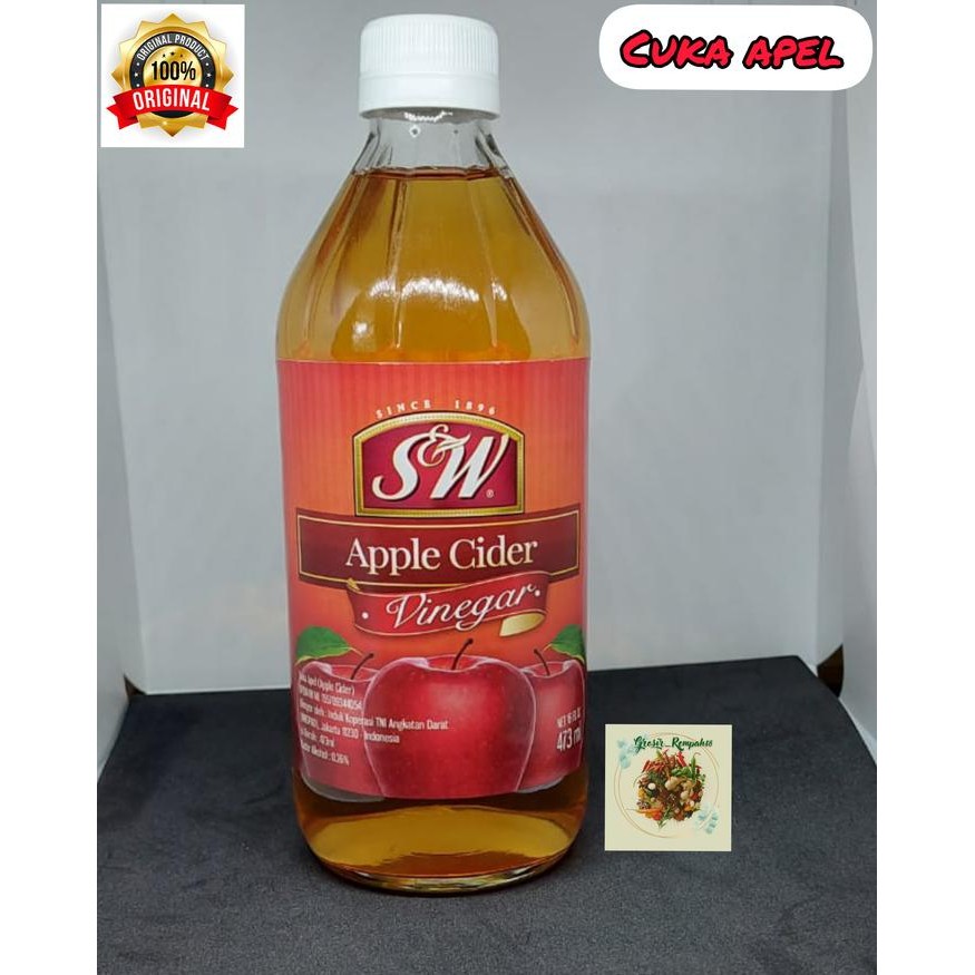 

SW Apple Cider Vinegar / Cuka Apel 473ML