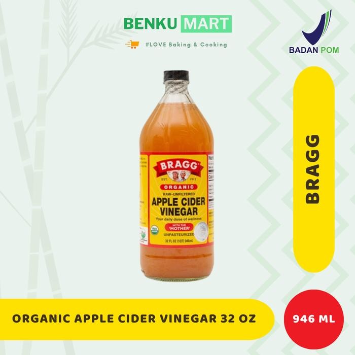 

Bragg Organic Raw Unfiltered Apple Cider Vinegar 32 Oz 946 ml