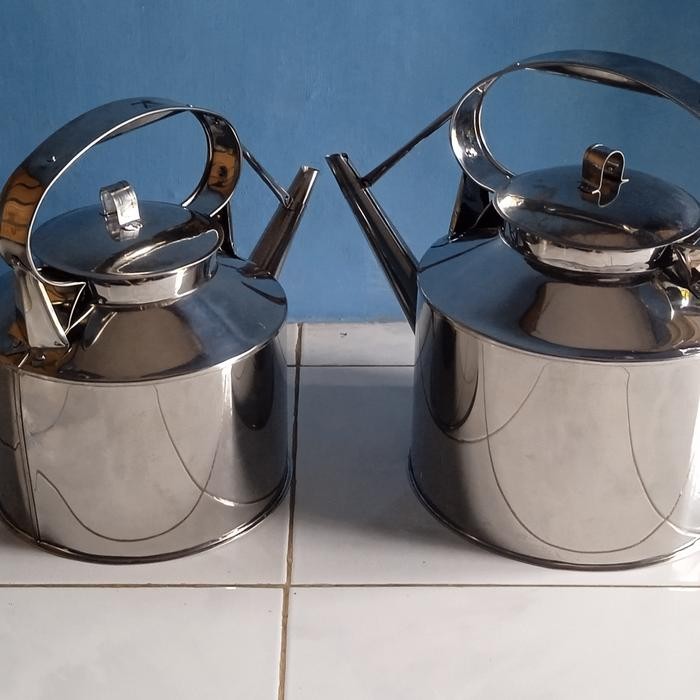 ceret stainless 7 liter /ceret angkringan besar masih ready