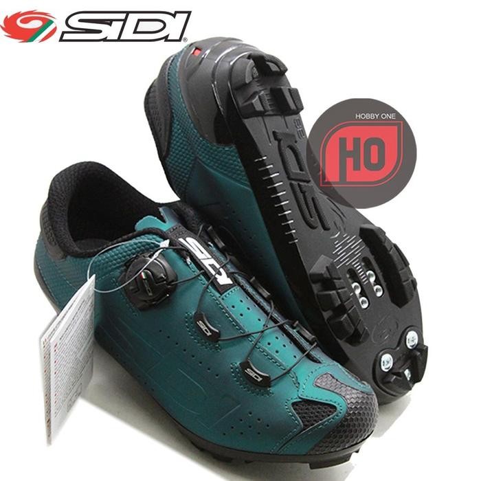Sidi Mtb Dust Deep Teal - Sepatu Cleat Mtb