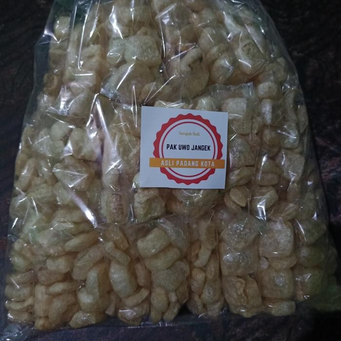 

Kerupuk Kulit Jangek Padang Kota Isi 50 Bungkus