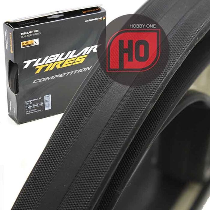 Continental Competition Tt 700X25 / 28X25Mm Tubular Black Skin Ban