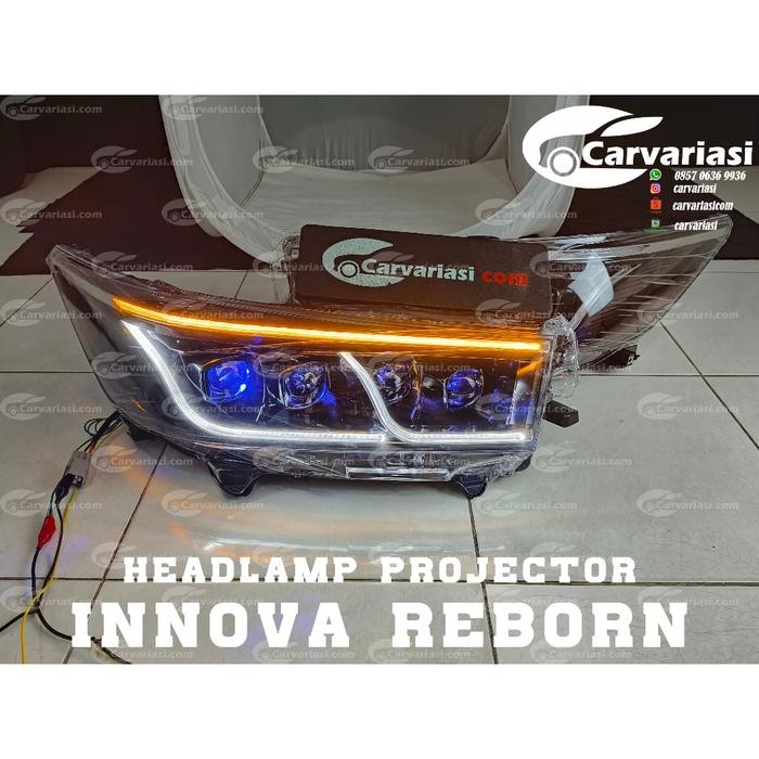 Ready Headlamp Innova Reborn 2016 Headlamp Projector Welcome Led Sequintal Ready