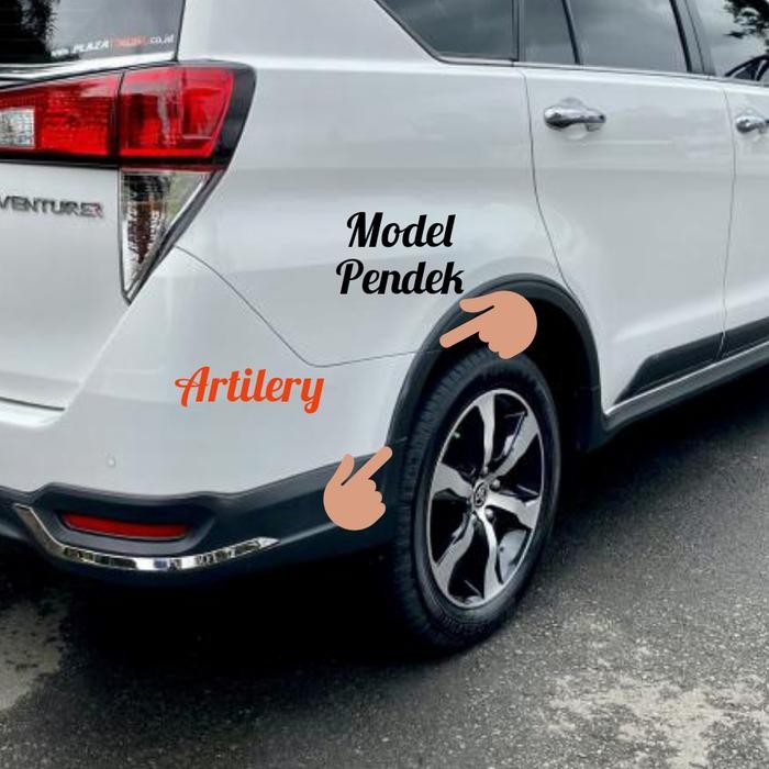 Over Fender Bemper Bumper Belakang Innova Venturer 2021-2022