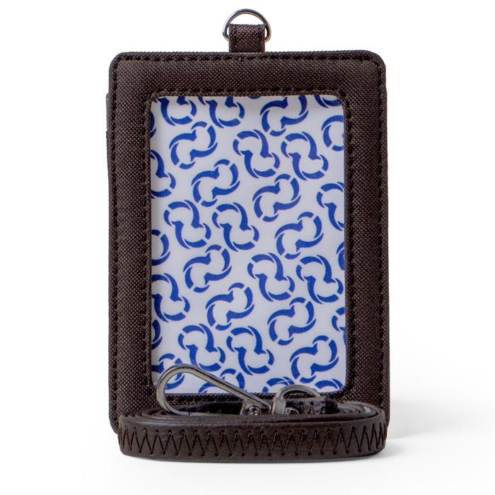 

Wallts Aiken Brown Khaki - Lanyard Name Tag Id Card Dompet Pria Kartu Cowok