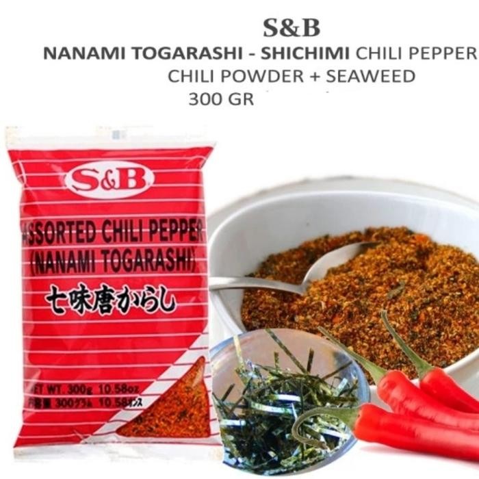 

S&B Japan Nanami Togarashi Assorted Chili Pepper Bubuk Cabe Jepang Imp