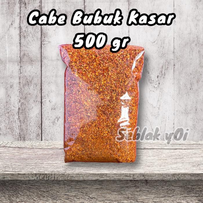 

Cabe Bubuk Kasar 500gr