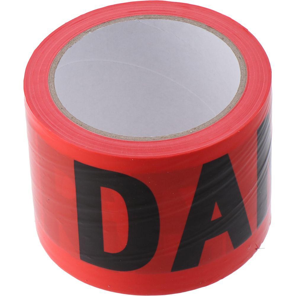 

High Quality 7.5cm*100M Red Danger Tape Non-Adhesive Roll Caution Barrier Tape Safety Warning Tape