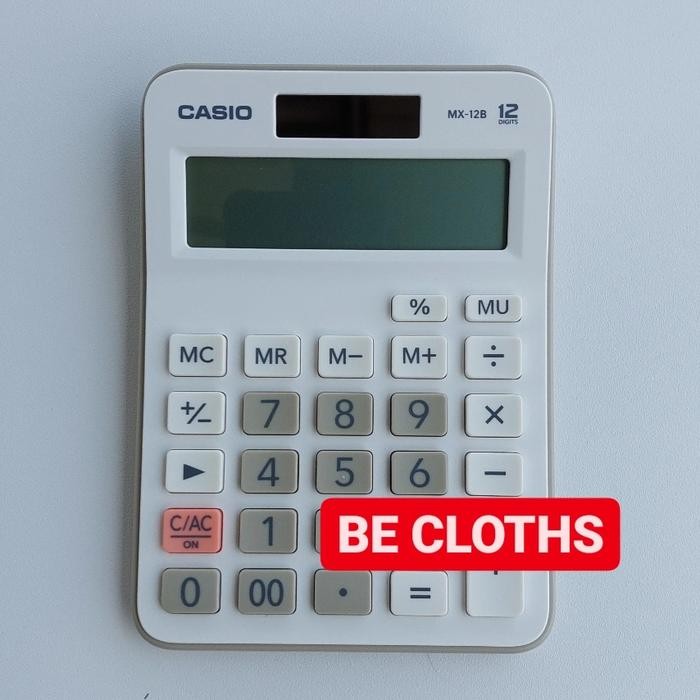 

kalkulator casio mx12 b calculator desktop mx12b meja kantor mx 12 b kode 1008