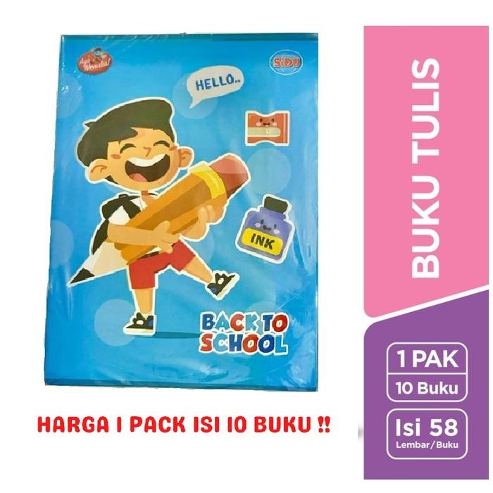 

Buku Tulis Sinar Dunia / Sidu 58 Lembar