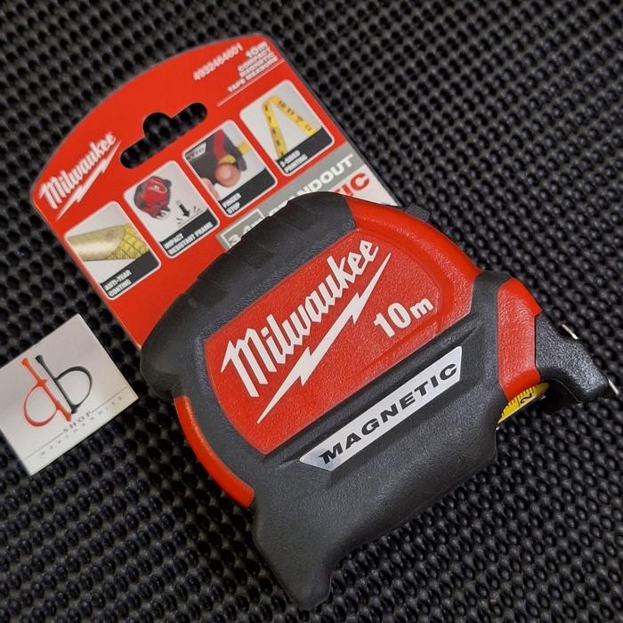Meteran MILWAUKEE Compact Measuring Tape Magnetic 10M GEN Iii *