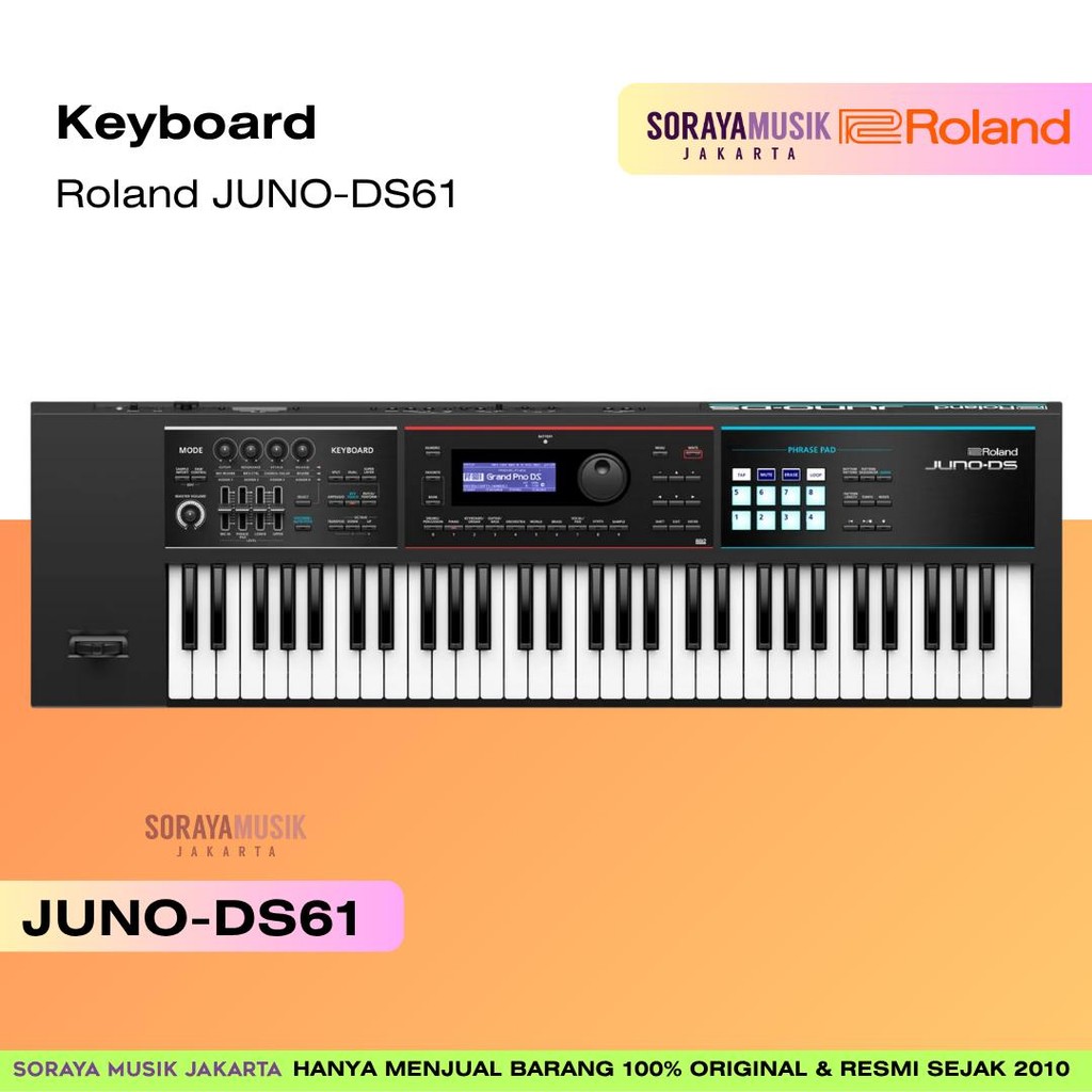 Roland JUNO DS61 DS-61 61 key synthesizer