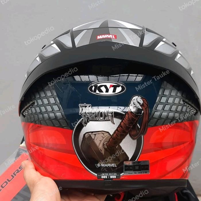 HELM KYT TT COURSE MARVEL THOR LIMITED EDITION