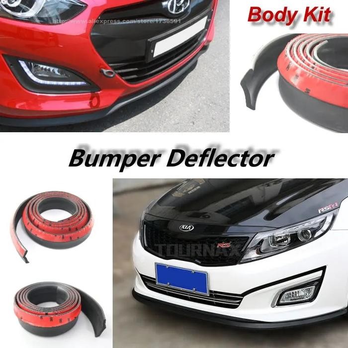 Car Bumper Lips For Hyundai Solaris i20 ix25 i30 ix35 i40 SantaFe