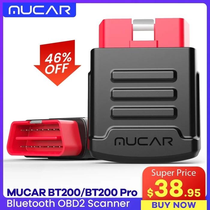 MUCAR BT200 BT200 PRO Obd 2 Automotive Diagnostic Tools Bluetooth