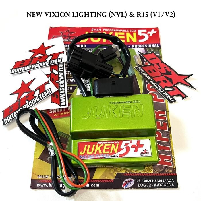 Ecu Brt Juken 5 New Vixion Lighting Nvl & R15 V2 Racing Turbo Dualband