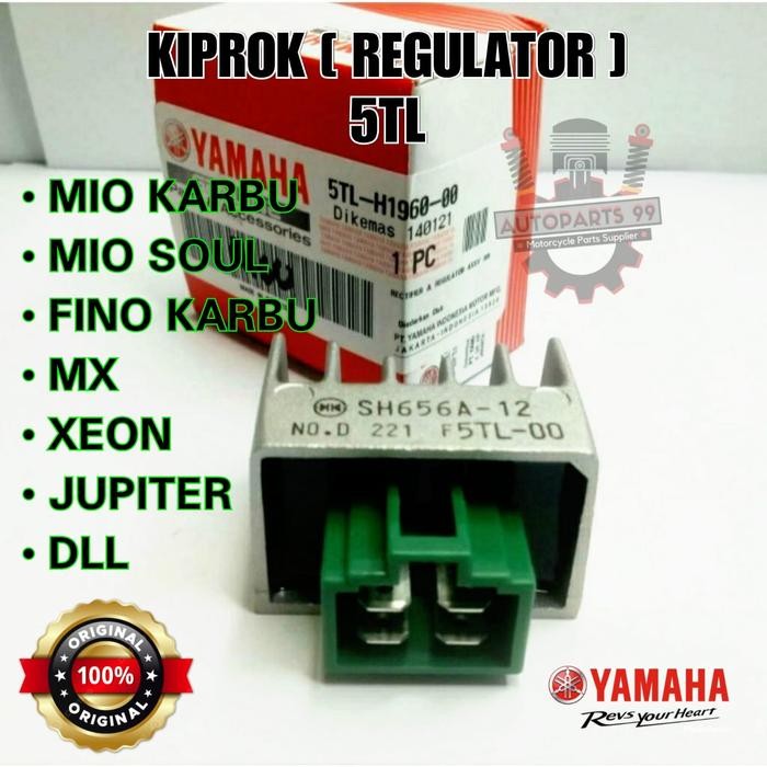 Kiprok Regulator 5Tl Yamaha Mio Soul Karbu Fino Karbu Mx Xeon Jupiter Original Yamaha