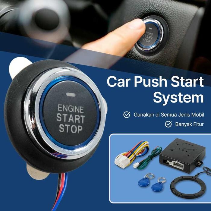 Tombol St Stop Engine Mobil System Keyless - Avanza / Calya / Agya