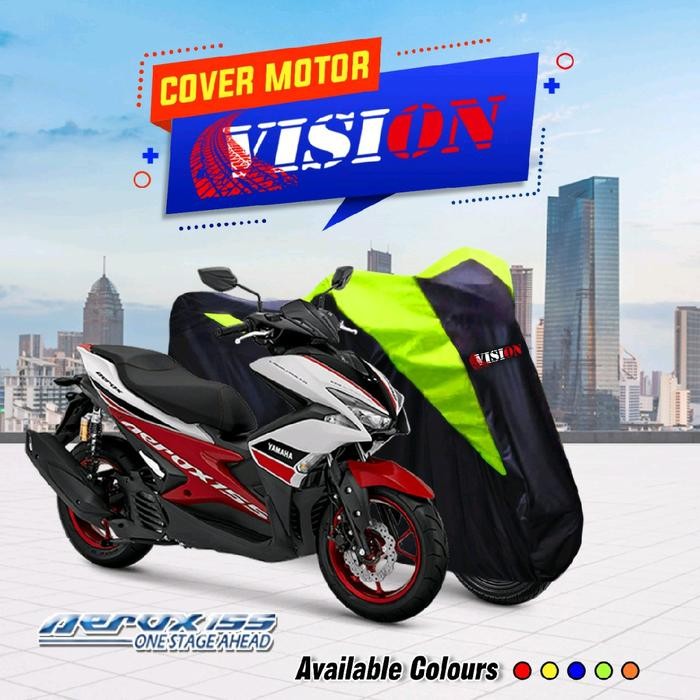 Sarung motor Aerox 155 Cover motor Aerox 155 Selimut motor Aerox 155 Penutup motor Aerox 155