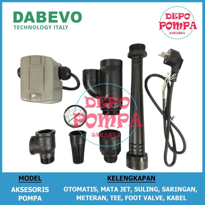 Laris Pompa Air Jet Pump Dabevo 255 / Jet Pump 250 Watt