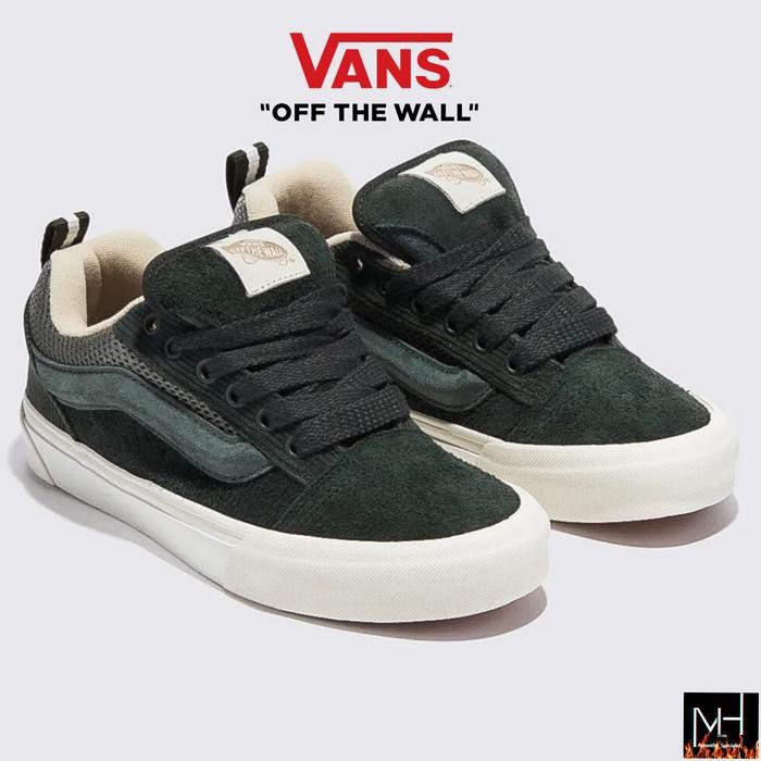 Vans Knu Skool Olive Green Original 100%