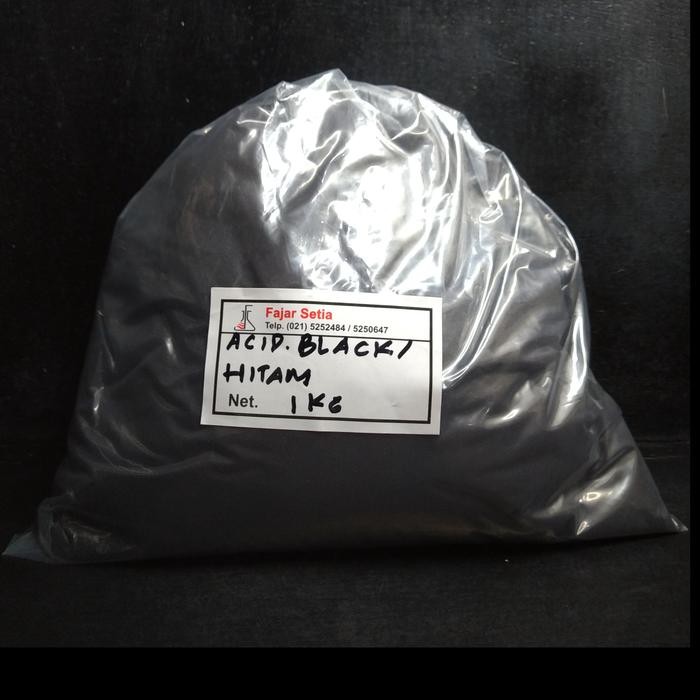 

PEWARNA NYLON / ACID BLACK / HITAM