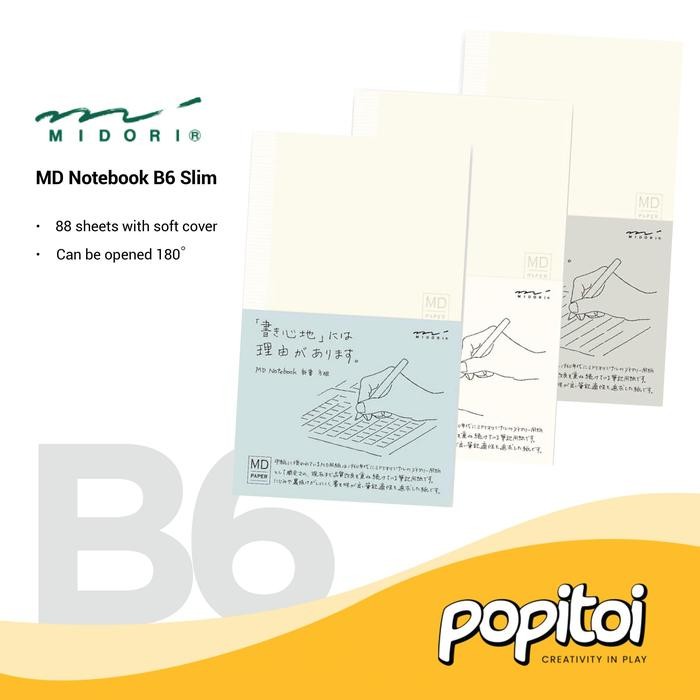 

Midori MD Notebook B6 Buku Catatan Diary Jurnal