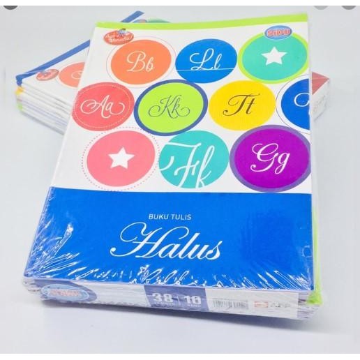 

BUKU TULIS HALUS EB 38 SIDU / PACK