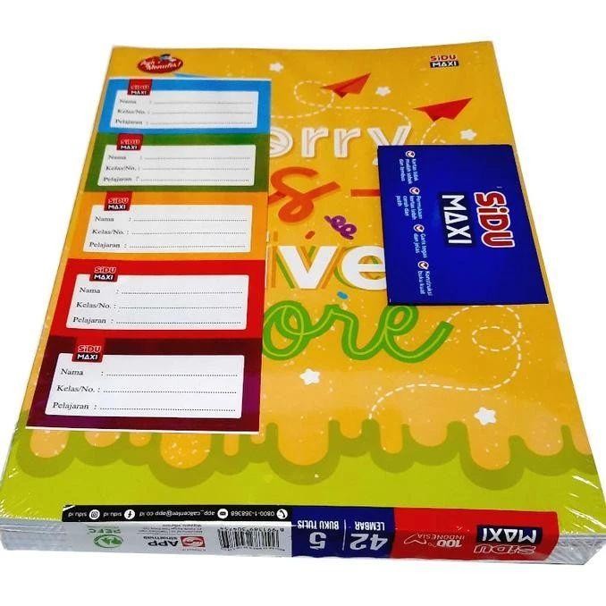 

BUKU TULIS SIDU EB 42 MAXI - Pack