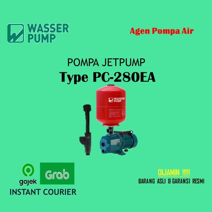 Mantab Pompa Sumur Dalam Wasser Pc-280Ea / Jet Pump Wasser Pc-280Ea