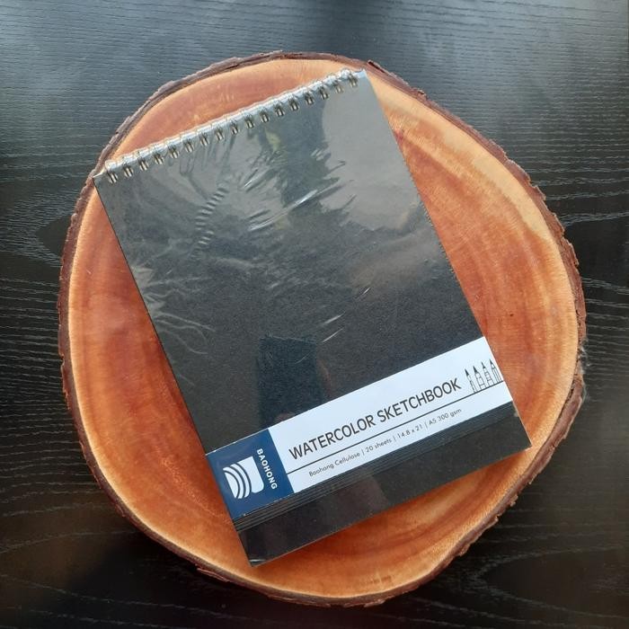 

Baohong Watercolor Sketchbook A5 300gsm Cellulose