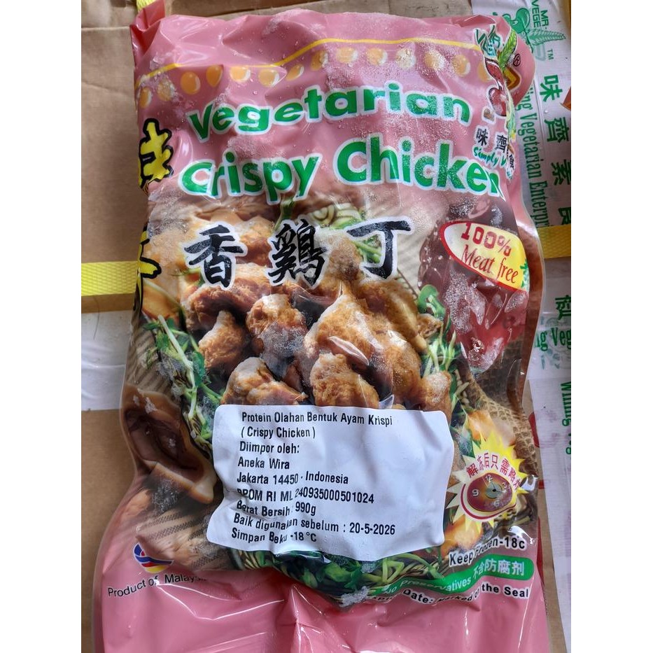 

Crispy Chicken Mr. Vege uk 1KG