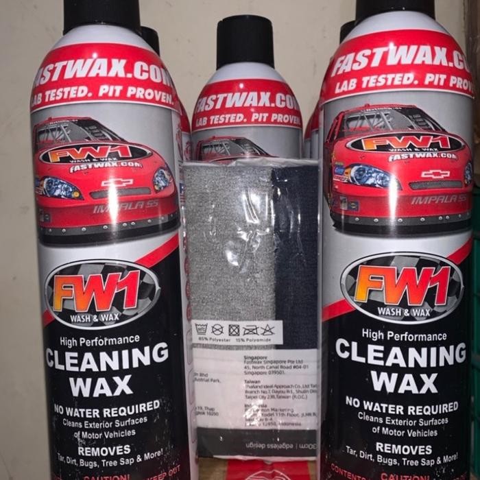 Terhemat Fastwax Fw1 Cleaning Wax Car/Motorcycle