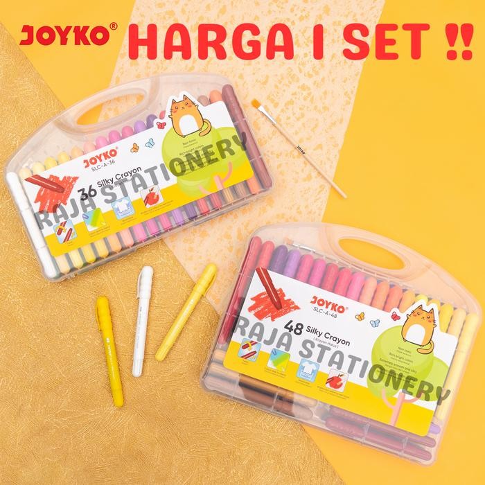 

Joyko Twist Crayon Silky Oil Pastel / Krayon Joyko Halus Putar Slc-A