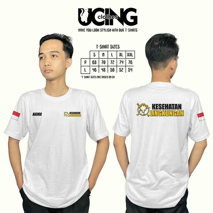 Kaos Baju Kesehatan Lingkungan Gratis Nama Kamu Kaos Distro