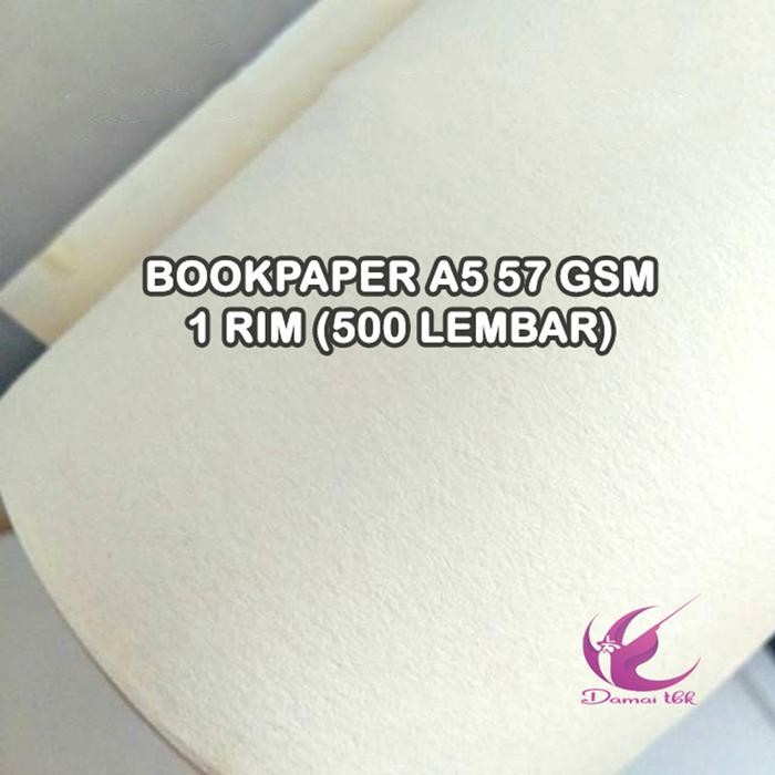 

Bookpaper A5 57 Gsm 1 Rim