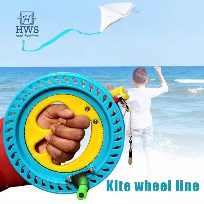 Tali Layang-Layang 300 Meter Pro Penggulung Benang Layangan Besar Kode 101