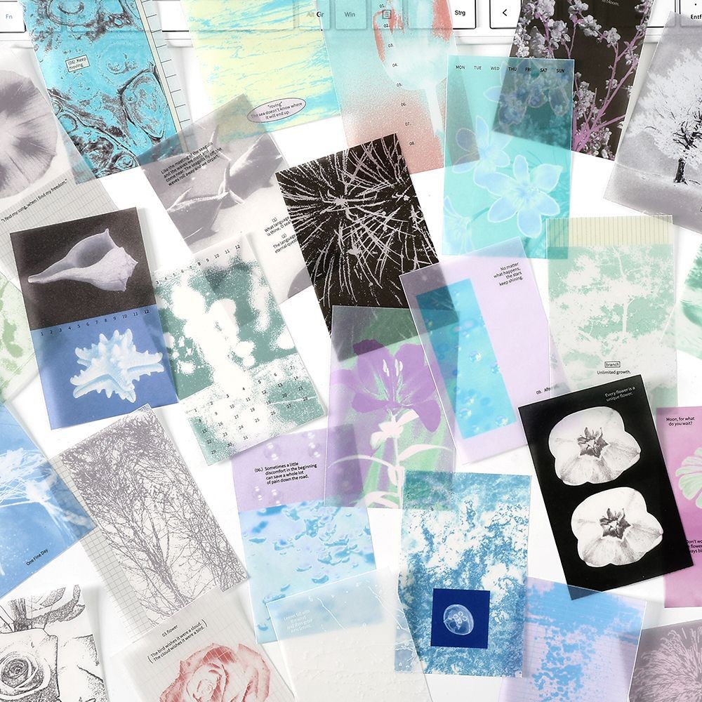 

10pcs/lot Memo Pads Material Paper slow start to the season Collection Journal Scrapbooking paper