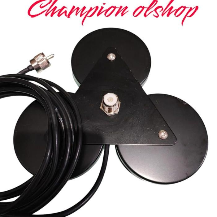 BREKET MAGNET SEGITIGA MAGNET BESAR UNTUK ANTENA MOBIL