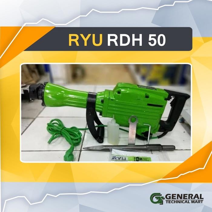 Grosir Tekiro Ryu Jack Hammer Bor Bobok Aspal Beton Rdh50
