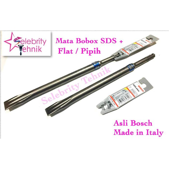 Paling Berkualitas Flat Chisel Sds Plus Bosch/Mata Bobok Pipih Bosch