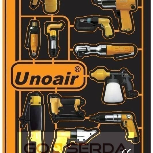 Populer Unoair At-2003/R Air Hammer Chisel Mata Pahat Angin Taiwan