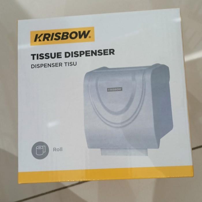 Krisbow Dispenser Tissue Toilet Tempat TISSUE DISPENSER Wastafel