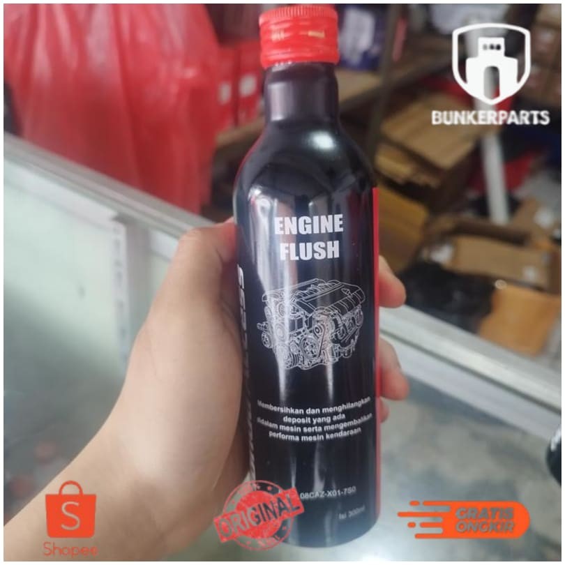 Engine Flush Cairan Pembersih Kuras Oli Mesin Motor Mobil Honda 200ml