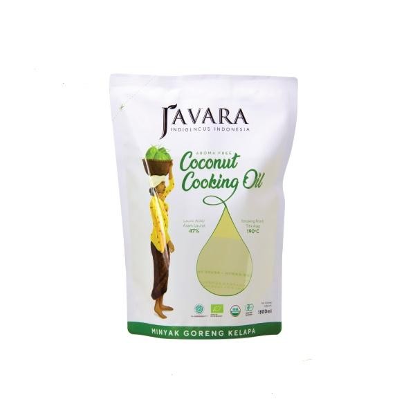 

New Javara - Coconut Cooking Oil (pouch) - 1800 ml