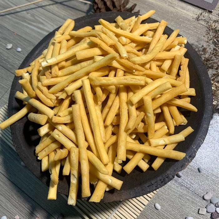 

New CEMILAN STIK PALEMBANG RASA GURIH DAN RENYAH KEMASAN 500 GRAM DAN KEMASAN 200 GRAM Cemilan